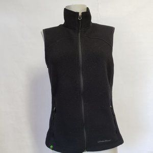 Eddie Bauer Polartec Quest 200 Fleece Vest Black X
